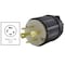 Ac Works Locking Plug, L17-30P, 30 A, 600V AC, Three Phase, Black ASL1730P-BK - alternate 4